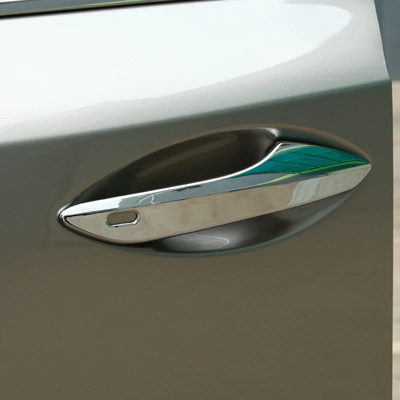 4 шт. накладка на дверную ручку подходит для Lexus New RX350 RX450H 2016 2017 2018 2019 с БЕСКЛЮЧЕВОЙ