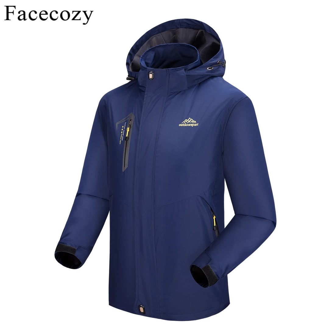 Мужская Флисовая Куртка Facecozy куртка для рыбалки с одним слоем на открытом