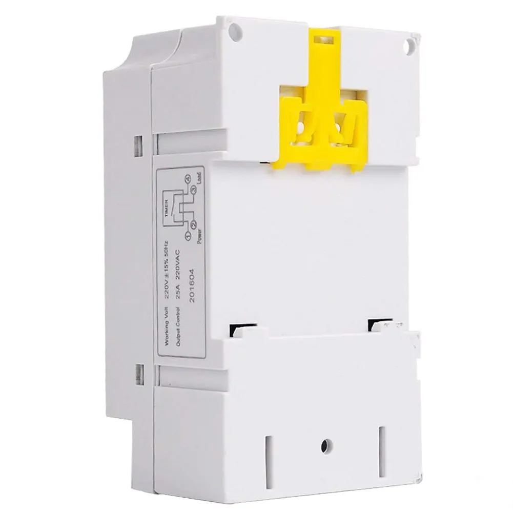 

220V Timer Switch High Power Second Control LCD Digital Programmable Timer Circuit Controler Voltage Output High Load Power 30A