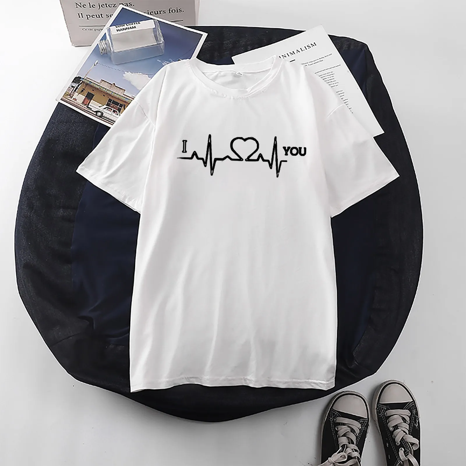 

Women Tshirt 2021 Printed Camiseta Mujer Summer Round Neck Short Sleeve Loose T Shirt Women Harajuku Tees Tops