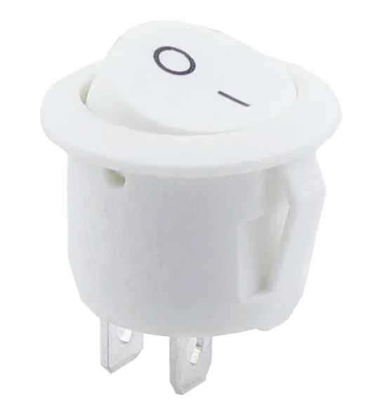

Пластиковый круглый выключатель 6A/250VAC 10A 125VAC 2PIN/3PIN