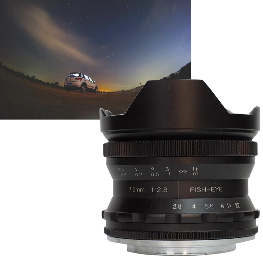 7 5 мм F2.8 устойчивая фотография Аксессуары Ручной Портативный Камера