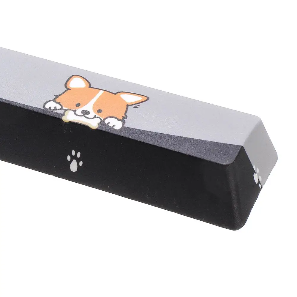 Черная кошка Keycap PBT двухсторонняя сублимационная персональная клавиатура OEM