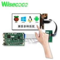 wisecoco 5 5 inch amoled 1920x1080 oled capacitive touch panel for raspberry pi 4 4b display tv box ps4 game console lcd camera