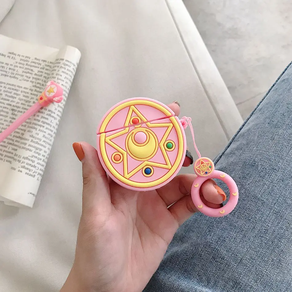 Наушники в форме кота чехол для Airpods 2 Чехол Силиконовый 3D стежка лев мультфильм Милая подставка в виде медведя чехол для Apple Air Pods чехол для Earpods - Цвет: 16