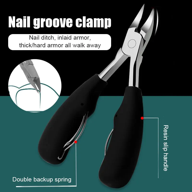 

Nail Clippers Set Stainless Steel Toe Nails Scissors Manicure Pedicure Foot Care Nail Art Tools Home Salon Equipment MH8