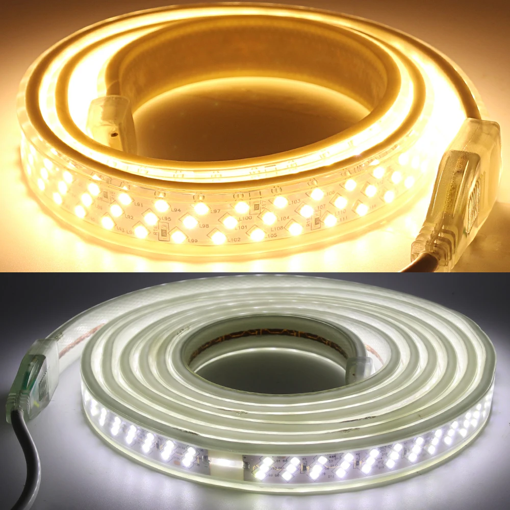 276 светодиодный s/m 220V Светодиодный светильник 2835 SMD Наклонный трехрядный яркий