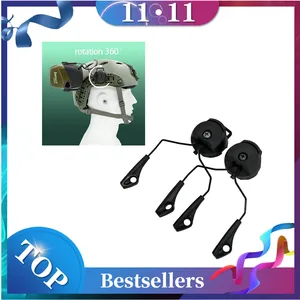 arc rail adapter for howard leight impact sports shooting hunting earmuffs tactical headset hearing protection protective earmuf free global shipping