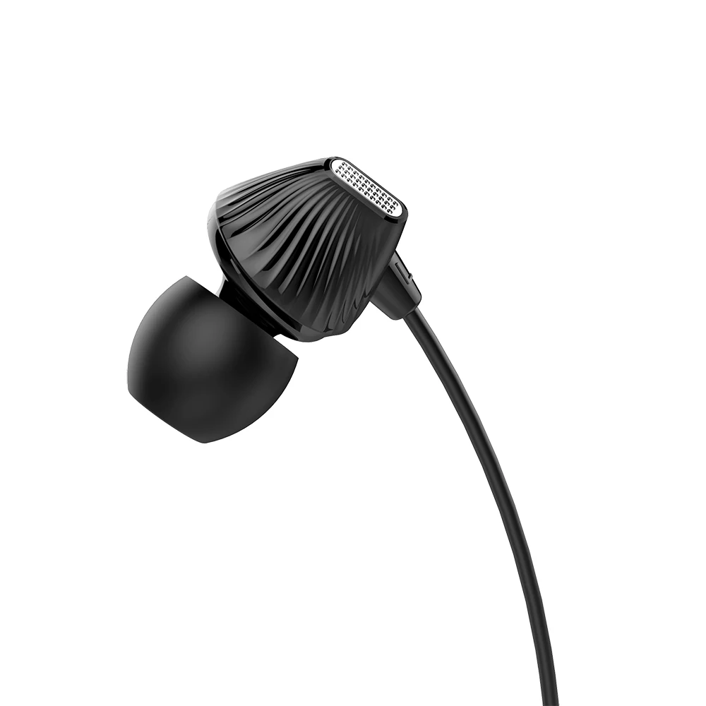 Wired Earphone With Mic In Ear 3.5MM Music Sports Gaming Running Earbuds Super Bass Black For Xiaomi Mi9 Mi8 Huawei Mate30 |