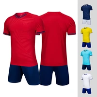 2021 men kids adult uniform set soccer jersey set football shirts training uniforms set soccer kit