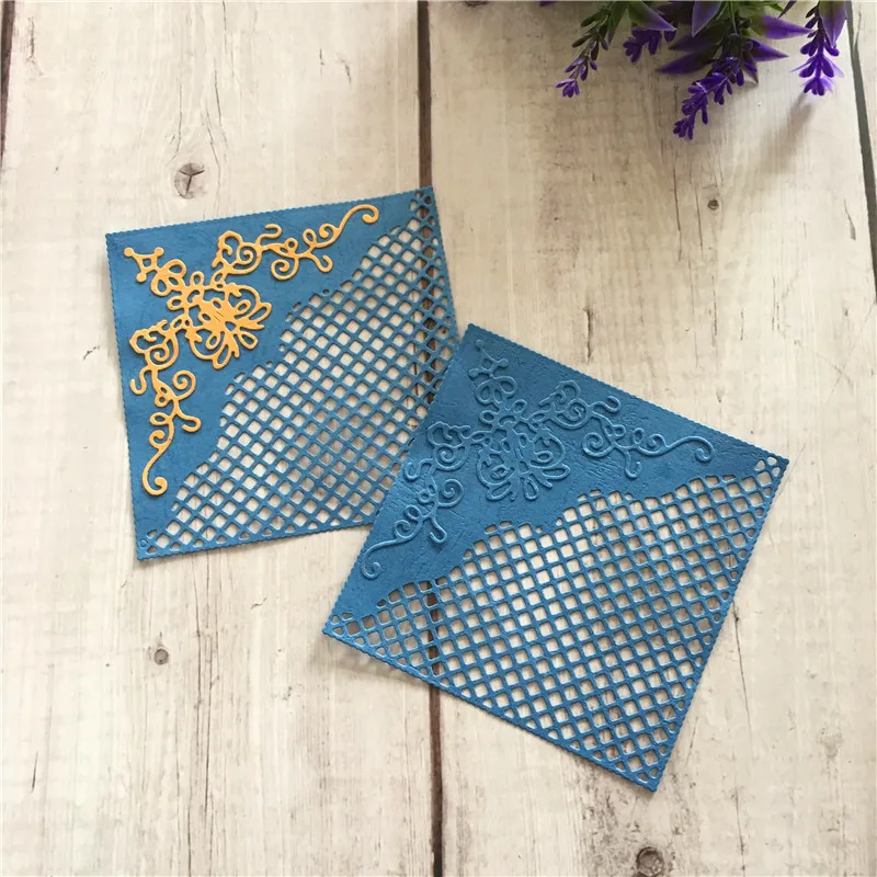 

Scrapbook Diy Carving Hand Account Greeting Card Embossing Knife Die Carbon Steel Die Die Lace Frame Scrapbook Decoration