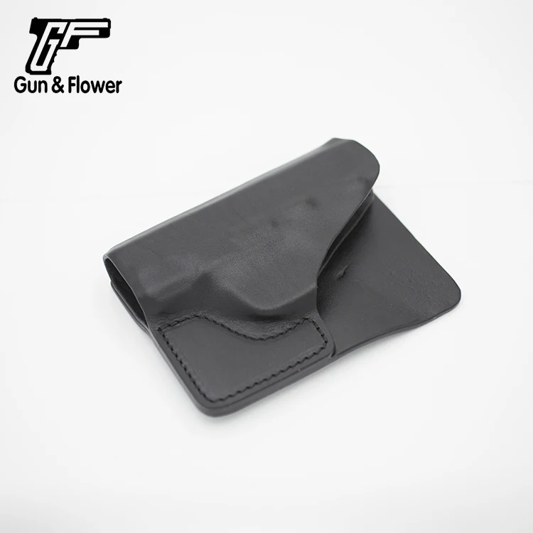 Пистолет и цветок Glock26 карманная итальянская кожаная кобура для маскировки