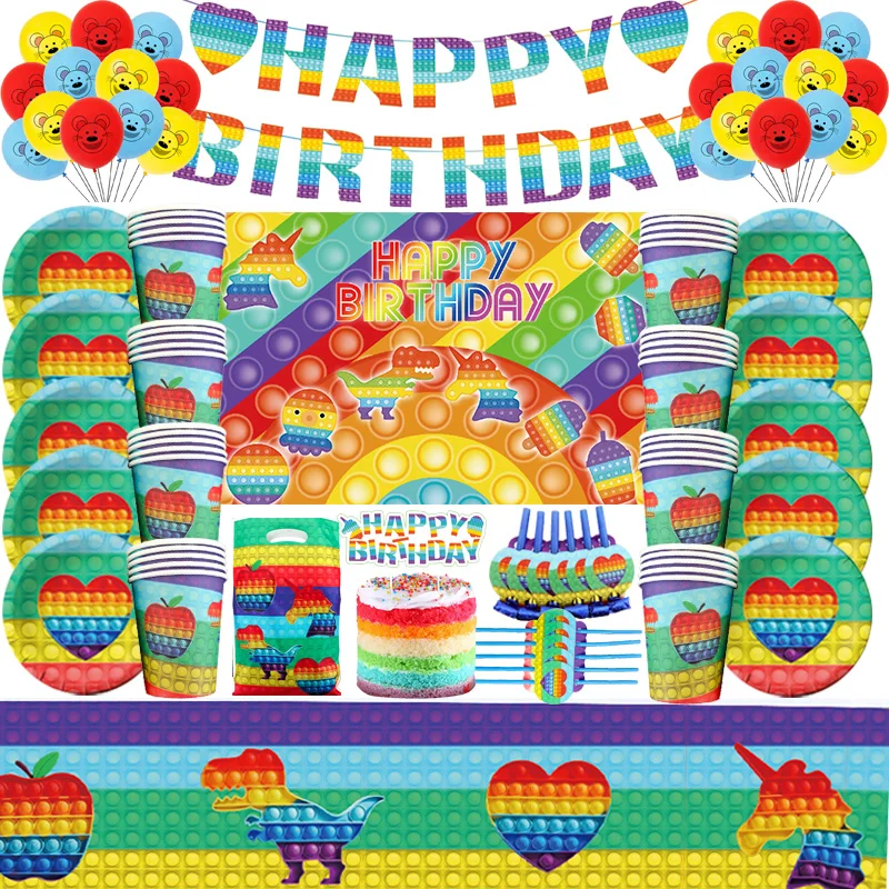 Мультяшные игрушки-антистресс товары для вечевечерние бумажные салфетки