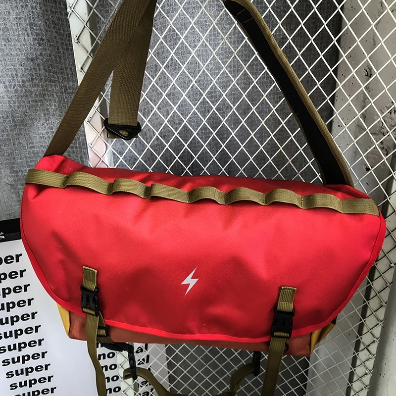 Многофункциональная сумка через плечо с отражающей полоской водонепроницаемая