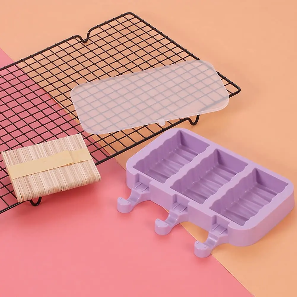 Силиконовая форма для мороженого сделай сам домашнего в мультяшном стиле