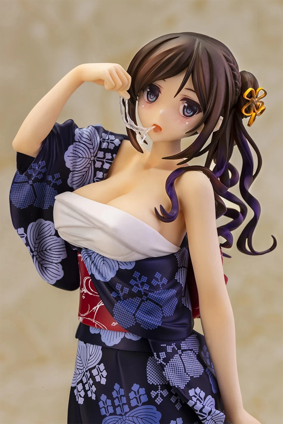 

Аниме иллюстрация Мисаки курехито красота с юката фейерверк демонстрационная фигурка привлекательная фигурка модель игрушки 28 см