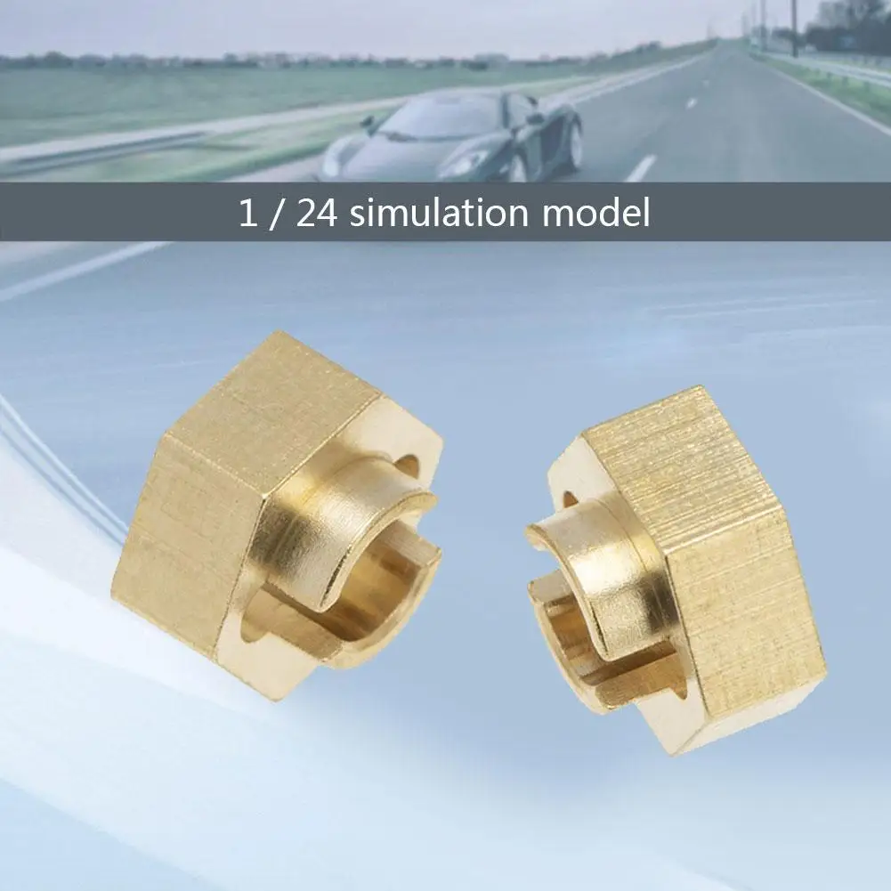 

1/24 Simulation Model AXIALSCX24 AXI90081 Brass Hexagonal Coupler 3MM Coupling R7K0