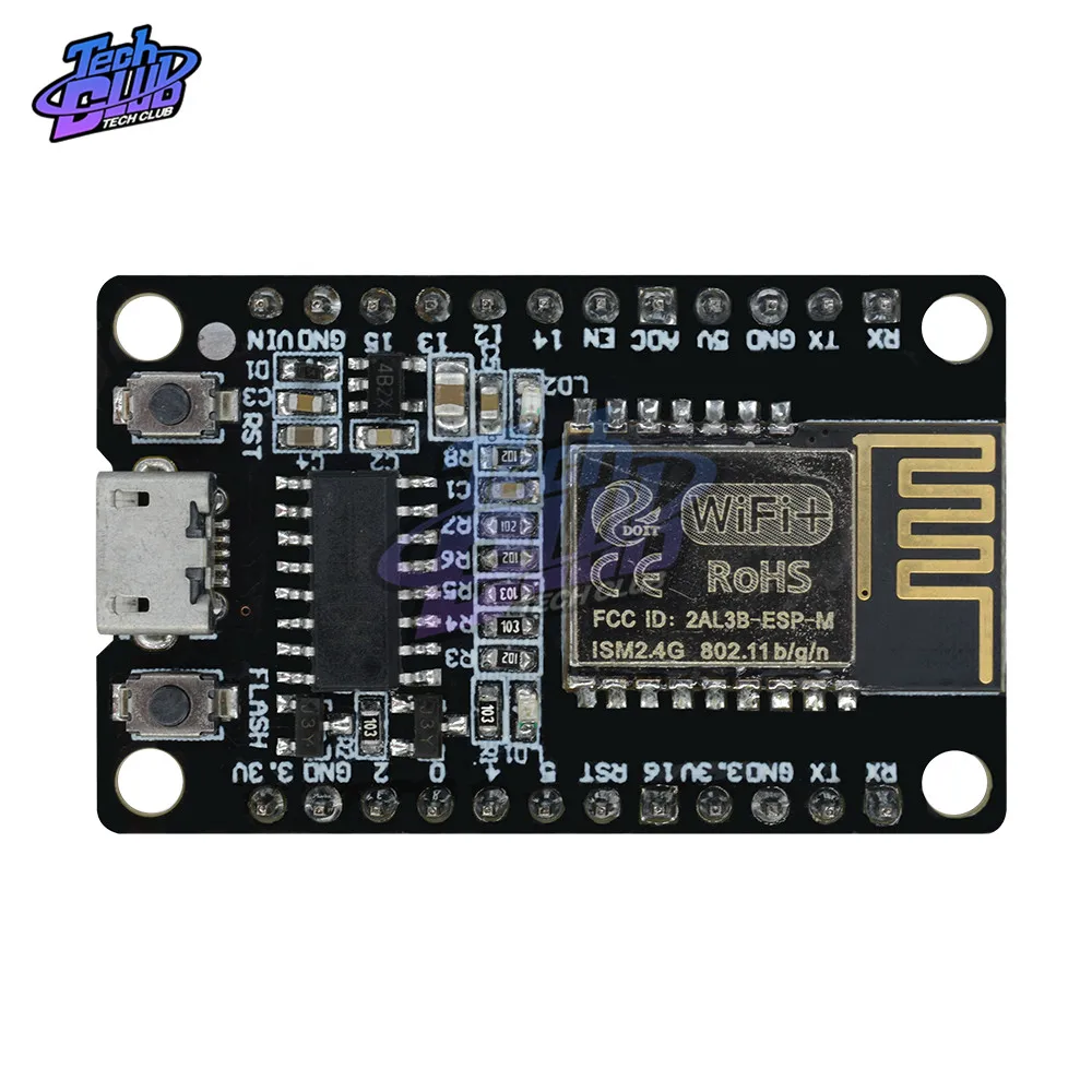 Беспроводная плата разработки Wi Fi CH340 ESP8285 USB модуль Nodemcu M на основе детской