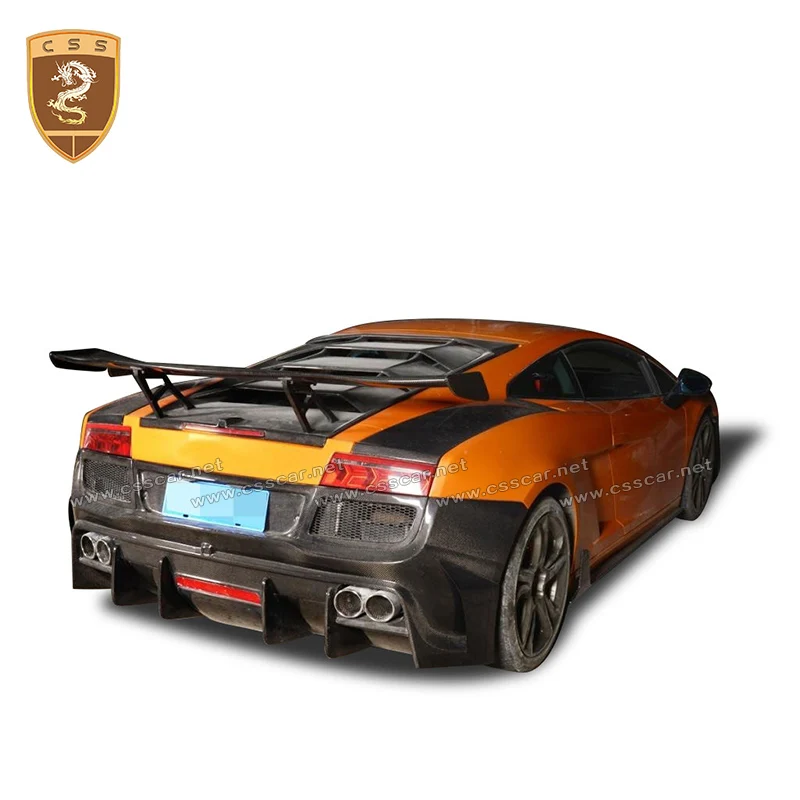 2004-2012 Lamborghini Gallardo Передний Задний бампер капот двигателя из углеродного волокна
