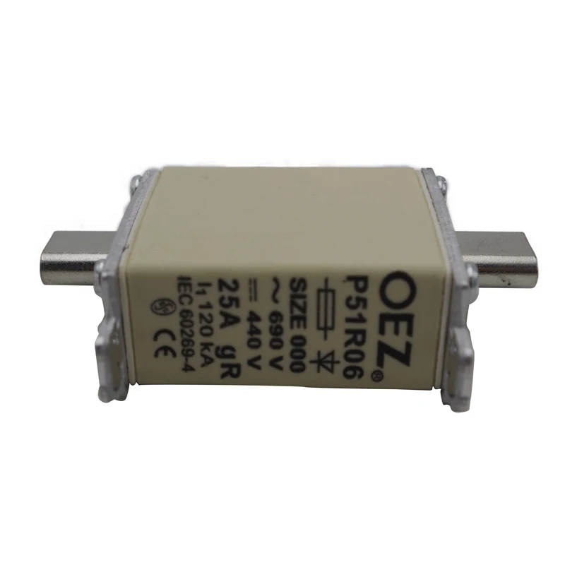 

Semiconductor Components Auto Blade Fuse P51R06 25A for Short Circuit Protection