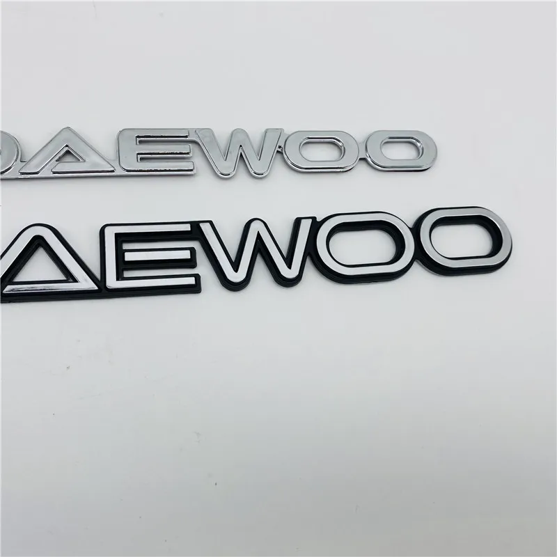 Для экскаватора Daewoo эмблема задний багажник багажника логотип буквы знак