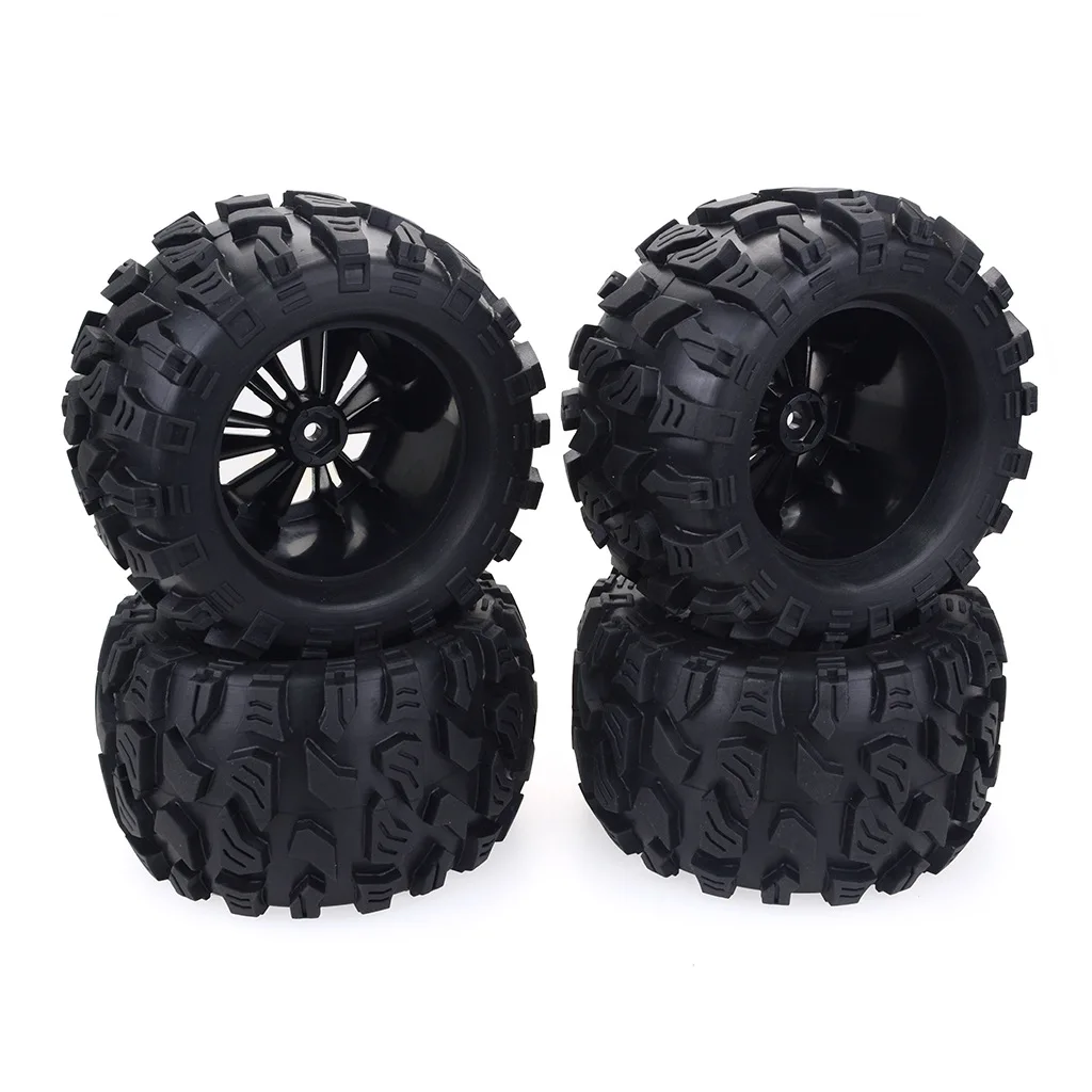 Колеса для монстр ТРАКА 1/10 4 шт. HPI HSP Savage XS TM Flux ZD Racing LRP диаметр 125 мм новое большое