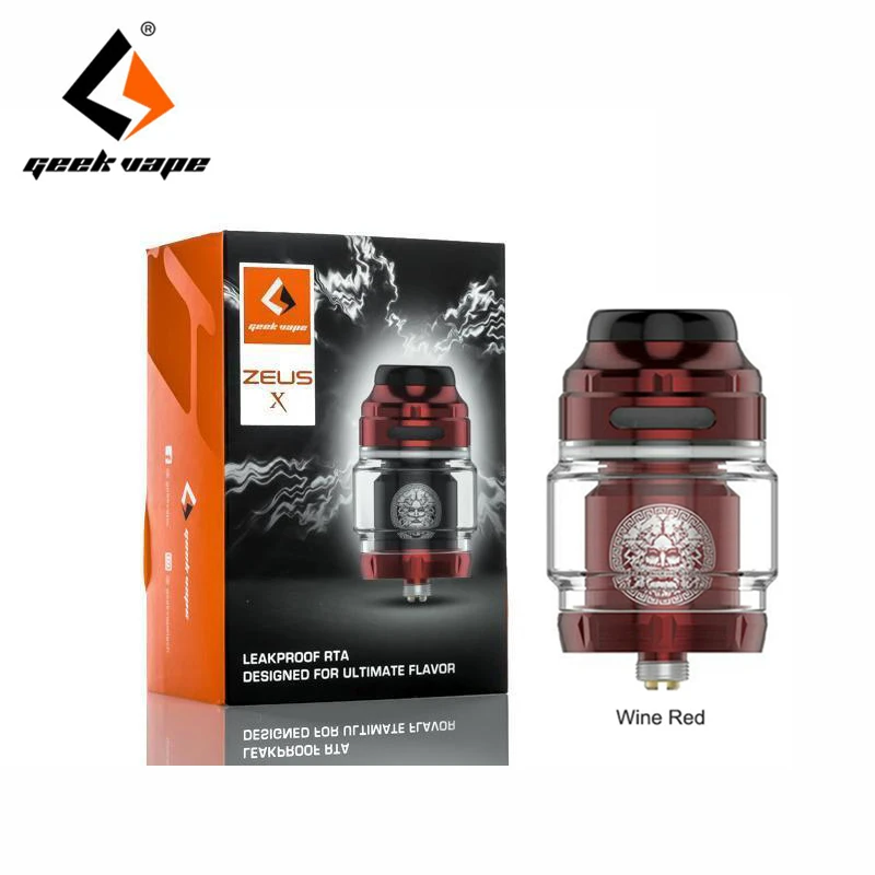 RTA распылитель Geekvape Zeus X Емкость бака 4 5 мл с 810 капельным наконечником E резервуар
