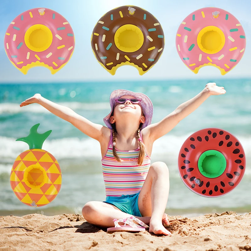 1 шт. розовые пончики пальма краб фольгированные воздушные шары подставка для