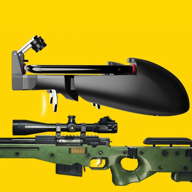 Pubg игры проводной геймпад AK66 для Мобильный телефон шутер триггер огонь Кнопка
