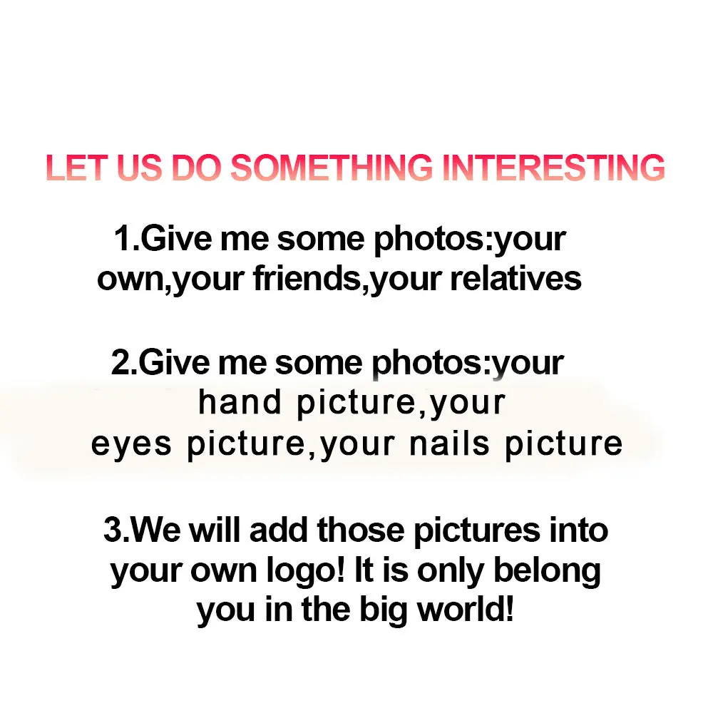 100 шт. Персонализированная именная прозрачная/глянцевая бумага/матовая