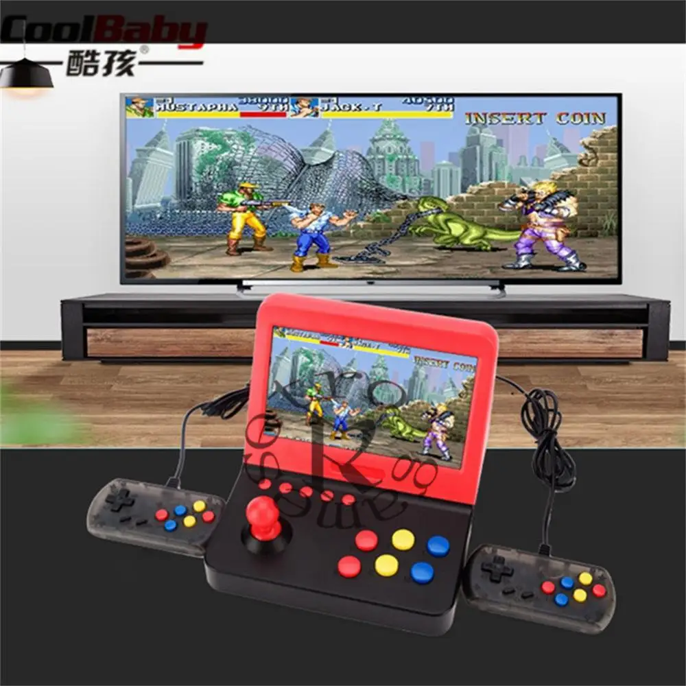 

Миниатюрные 7-дюймовые портативные ретро-машины для аркадных игр для детей с 3000 классическими видеоиграми