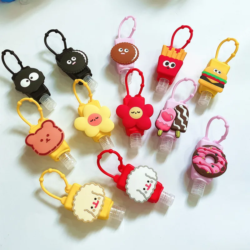 13 шт. силиконовый держатель для дезинфицирующего средства рук 30 мл|Украшения