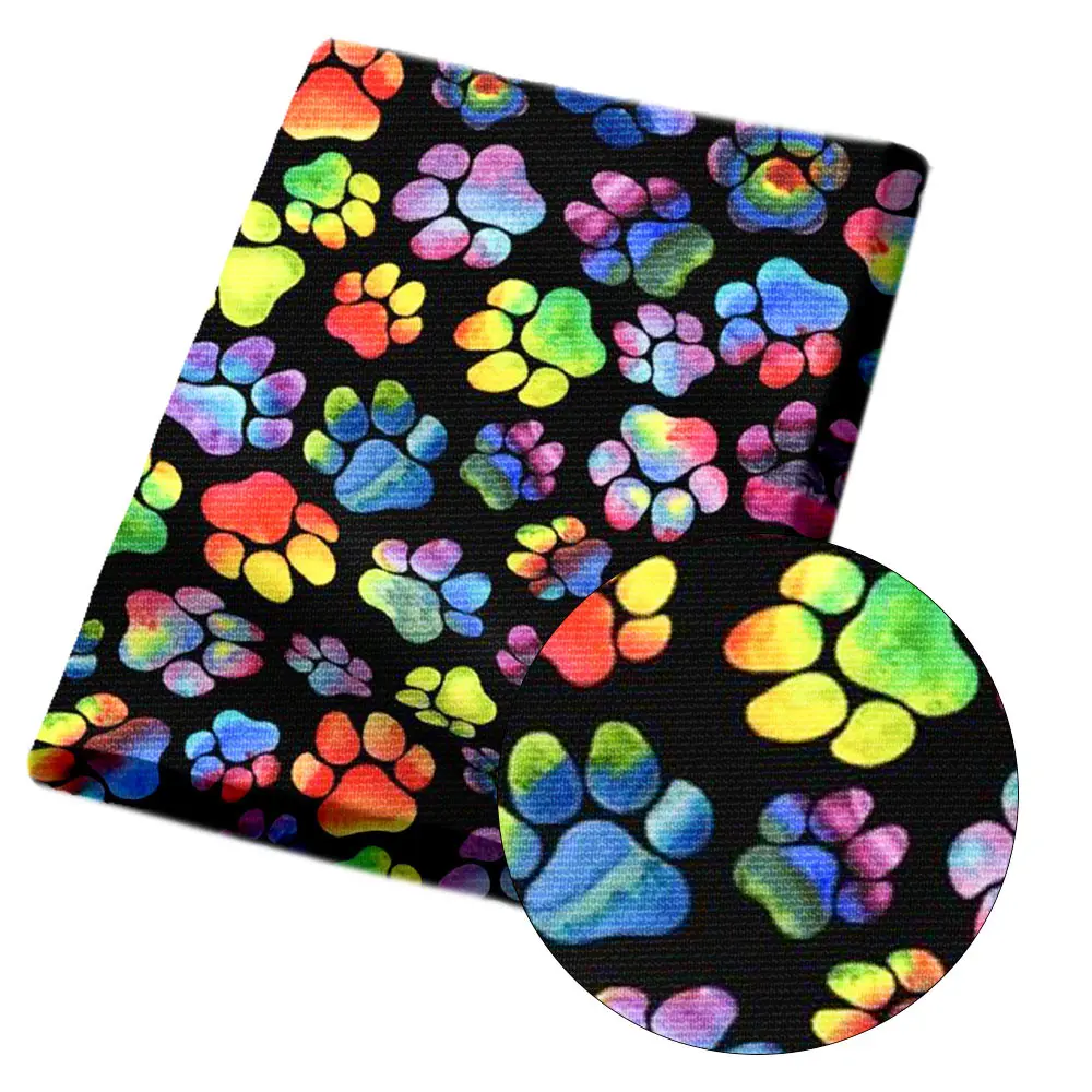 AHB 45*150cm 1pc Polyester Cotton Cloth Fabric Painting Printed Sheets DIY Dress Bags Supplies Handmade Arts Crafts Materials | Дом и сад