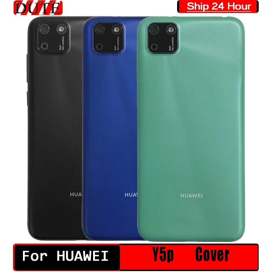 Подходит для Huawei Y5p оригинальная задняя крышка батарейного отсека дверная чехол
