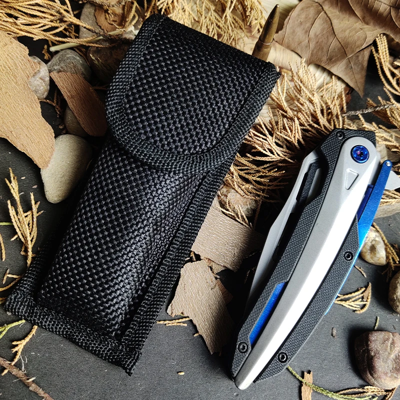 Складной нож RM Blue G10 лезвие 440 высококачественный для спорта на открытом воздухе