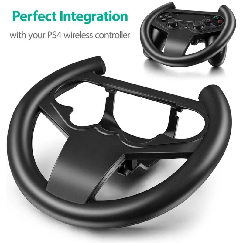 Gaming Racing Steering Wheel Lightweight Compact Gamepad Joypad Grip Controller With Detachable Cover For Sony PS4 | Электроника
