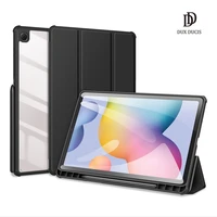 for samsung galaxy tab s8 ultra s7 s8 s6 lite s7fes7 s8 plus tablet leather case dd toby series smart sleep wake pencil holder