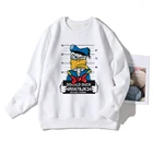Изысканные толстовки с изображением Дональда Дака из тюрьмы, одежда высокого качества с принтом для друзей, Модный Стильный пуловер унисекс от бренда Disney