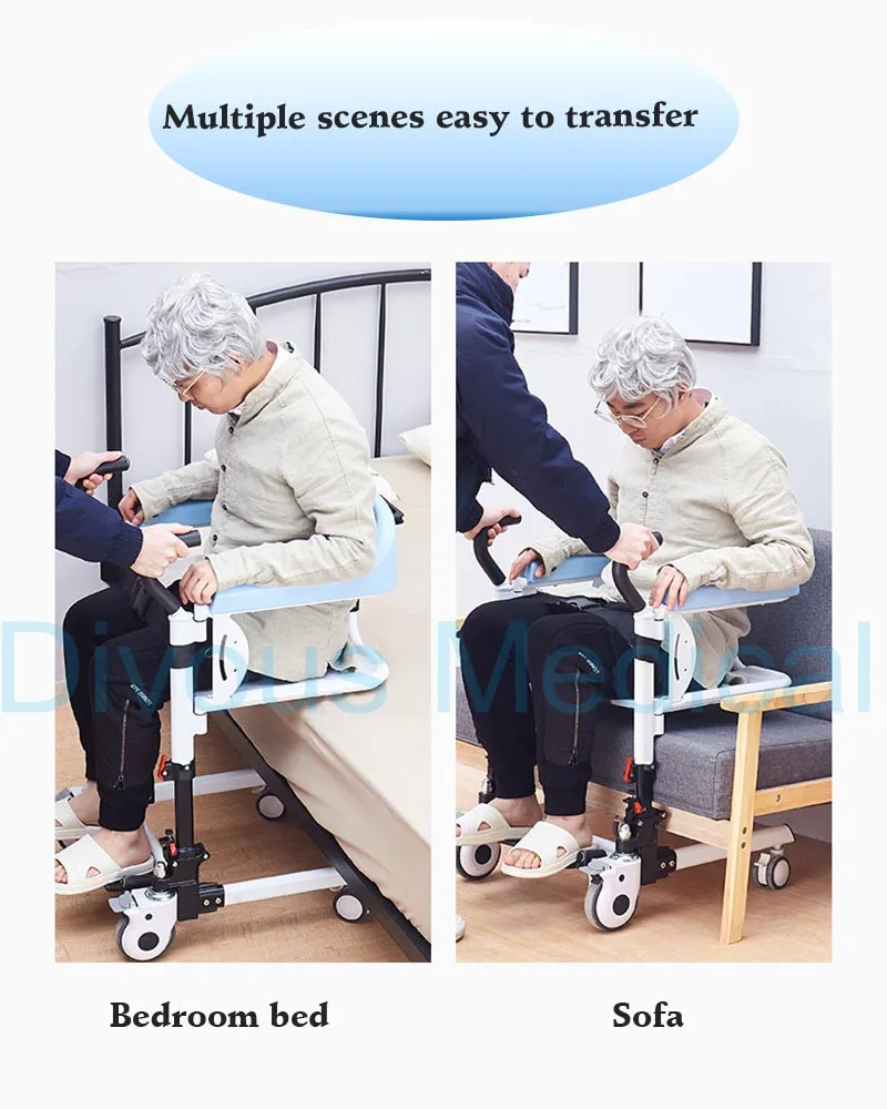 Новинка 2021 многофункциональное синее кресло для унитаза с ручным управлением