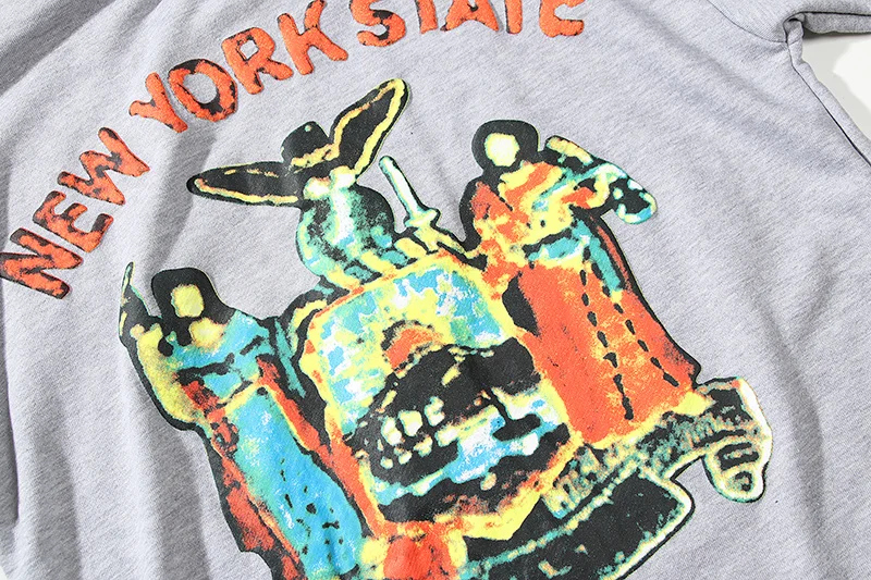 

2020 New Kanye West Sunday Service Sweatshirts Men Women Round Neck Hoody HipHop Oversized Jesus Is King New York Sweatshirt Men