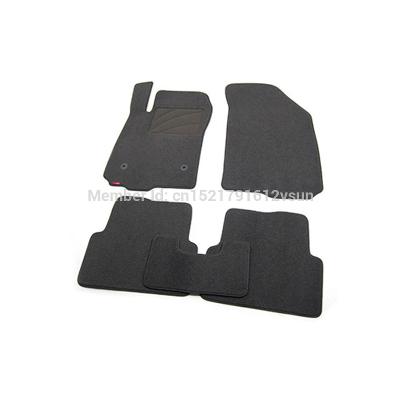 

smRKE For Chevrolet Aveo Car Floor Mats Carpets Customized Antiskid Hydrophil Fiber Front & Rear Full Set LHD RHD