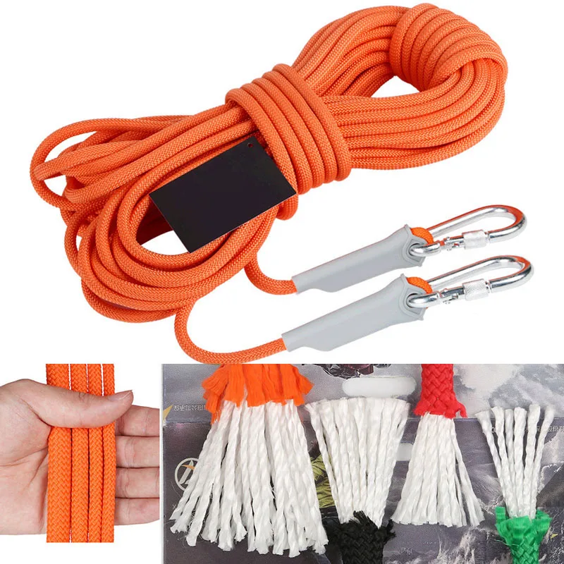 outdoor safety climbing rope rock climbing escape fire rescue wild survival equipment asd88 free global shipping