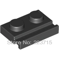 * Пластина 1x2 с слайдом * 32028 50 шт., сделай сам, развивающие блочные кирпичи, совместимы с другими сборными элементами