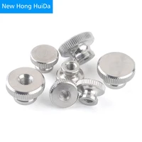 adjust knurled toolless thumb nut 3d printer spring loaded heated diy bed curtain wall tighten m3 m12 304 stainless steel