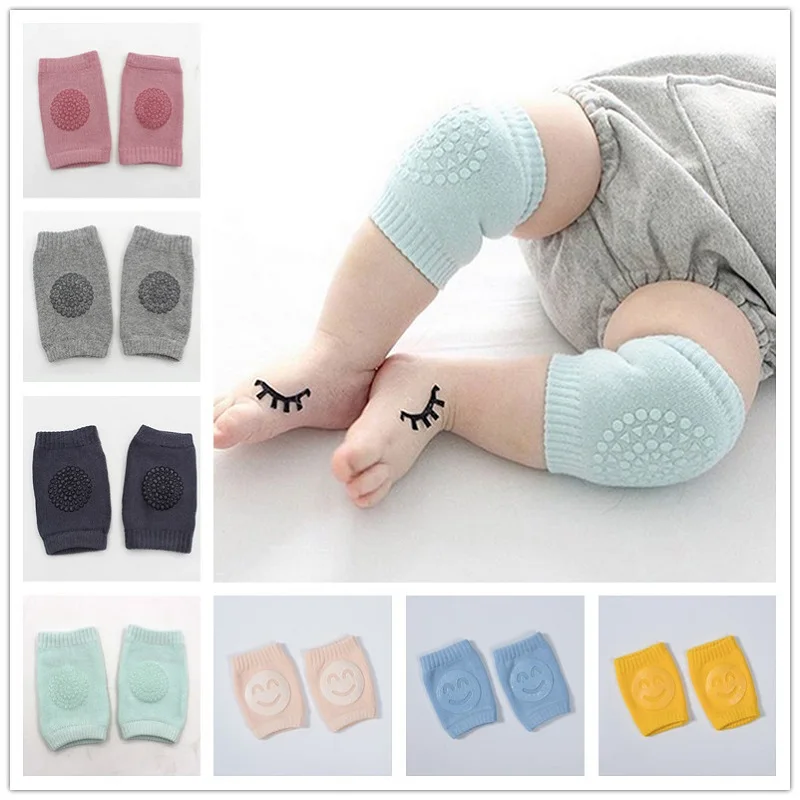 Rodillera para beb&eacute;s, calentadores de piernas para ni&ntilde;os, coj&iacute;n de seguridad para gatear, Protector de apoyo para ni&ntilde;os peque&ntilde;os, calcetines para caminar, 1 par-0