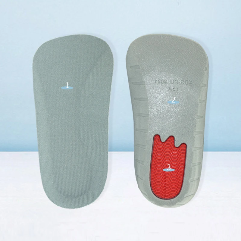 

Soft Unisex Heightening Pad PU Heightening Half Pad Sports Shoes Heightening Half Pad Shock Inner Heightening Half Pad 2022