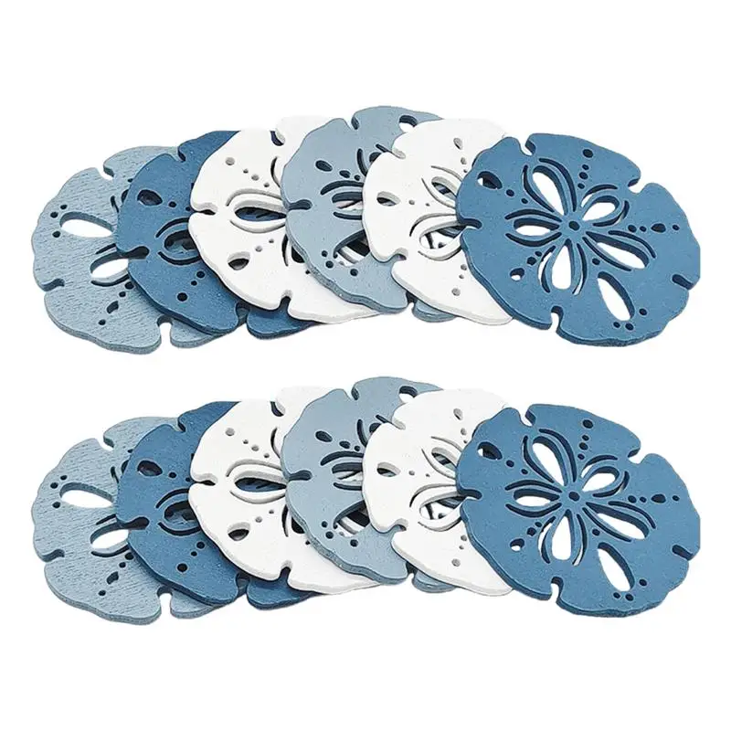 24 шт. в морском стиле деревянные украшения творческий домашнего декора рабочего