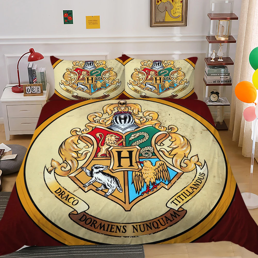 

Magic Novels 3D Bedding Set Classic Movie Duvet Cover Set &pillowcase Kids Adults Twin Full Queen King Size
