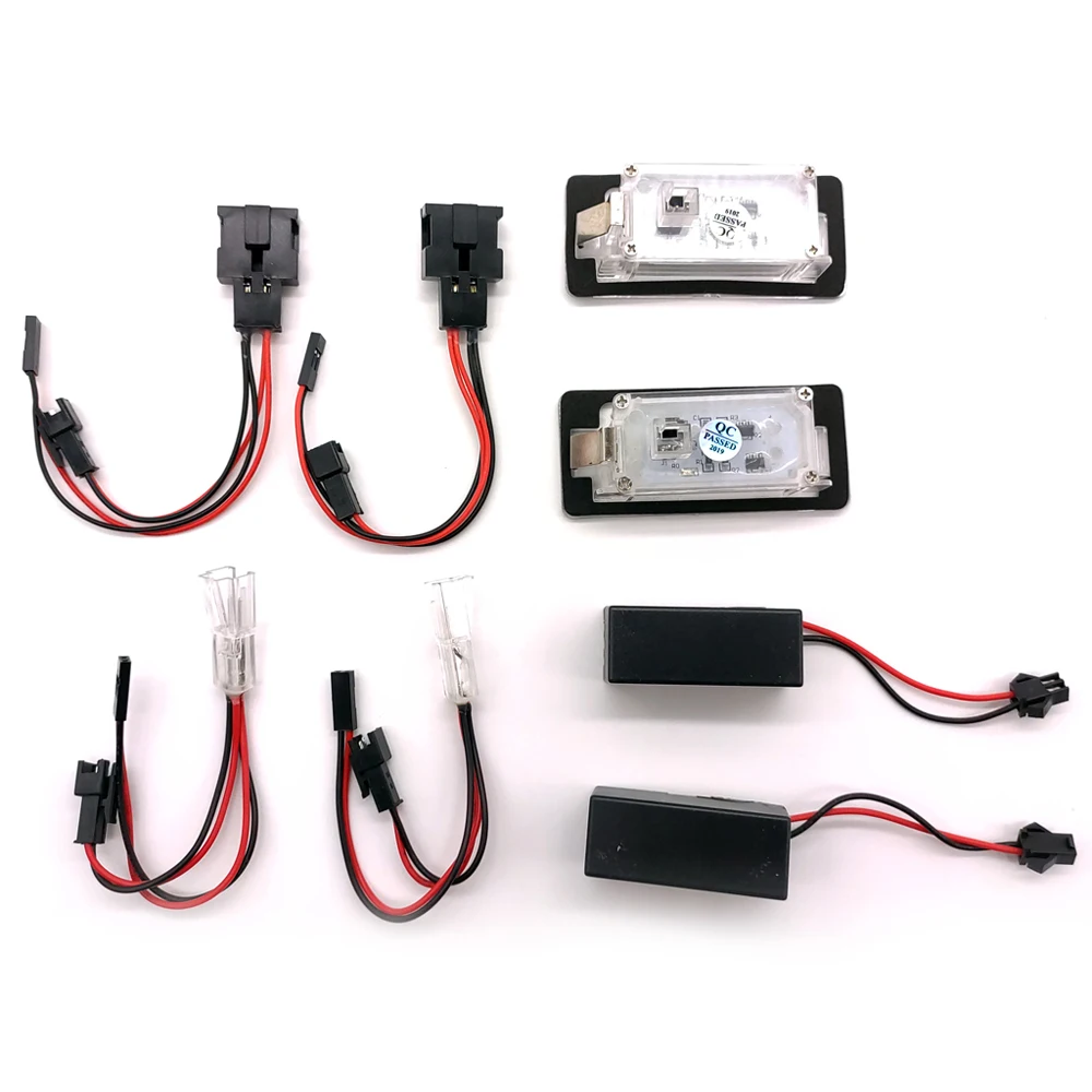 2 шт. для Audi A1 A4 A5 A6 A7 Q5 RS5 TTS VW Golf Passat Seat Skoda Белый светодиодный номерной знак