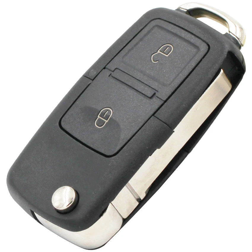 2 кнопки 3 раскладной чехол для ключа Volkswagen Bora Seat Passat Polo Skoda Octavia (большая позиция